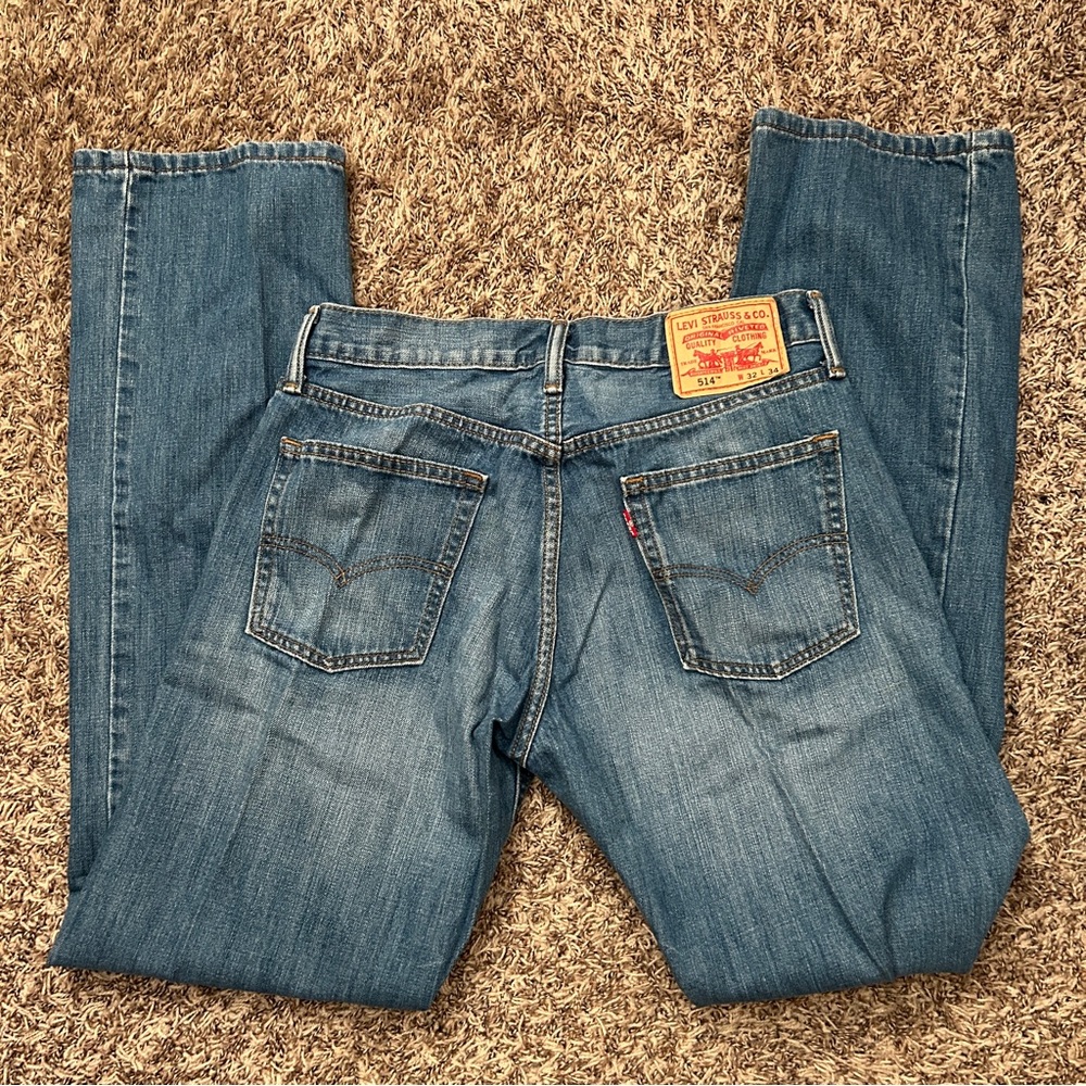Vintage Levi's Blue Straight Jeans Classic Denim